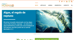 Desktop Screenshot of espaciohumano.com