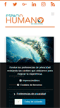 Mobile Screenshot of espaciohumano.com